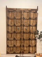 Wide Panelled Door