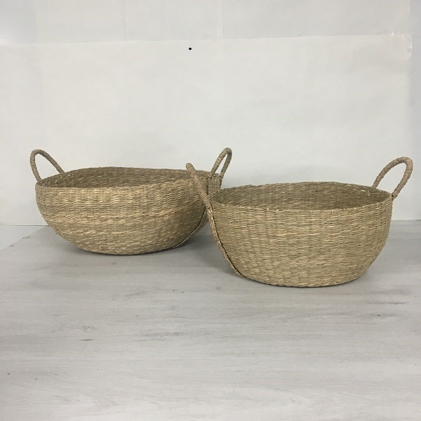 
                  
                    Bowl Baskets w/ handles - Set of 2
                  
                