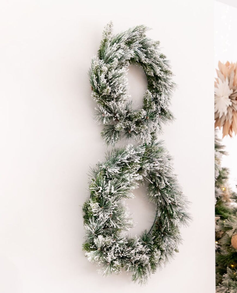 Fir Snow Wreath - Small