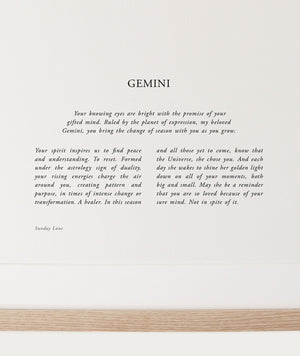 
                  
                    Gemini 04 - Sunday Lane
                  
                